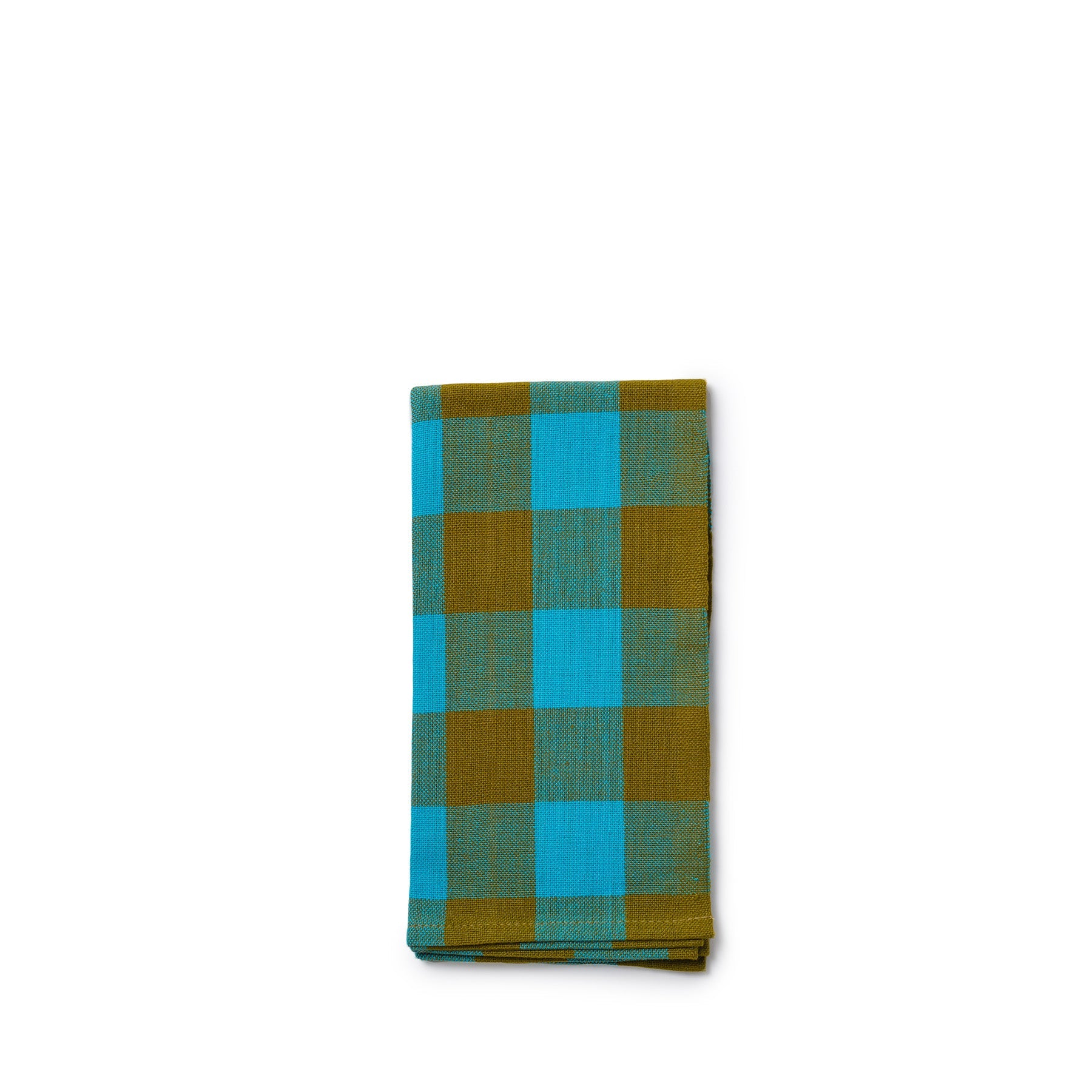 Big Gingham Napkin 2 in Blue (Set of 2)